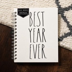 NWT Rae Dunn “Best Year Ever” 2020 Planner